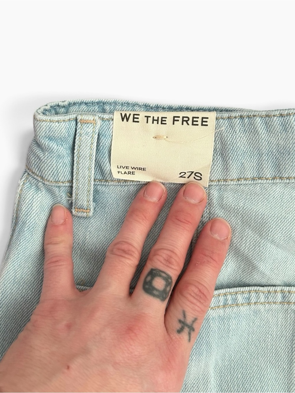 FP Live Wire Flare Jeans - Picture 6 of 7